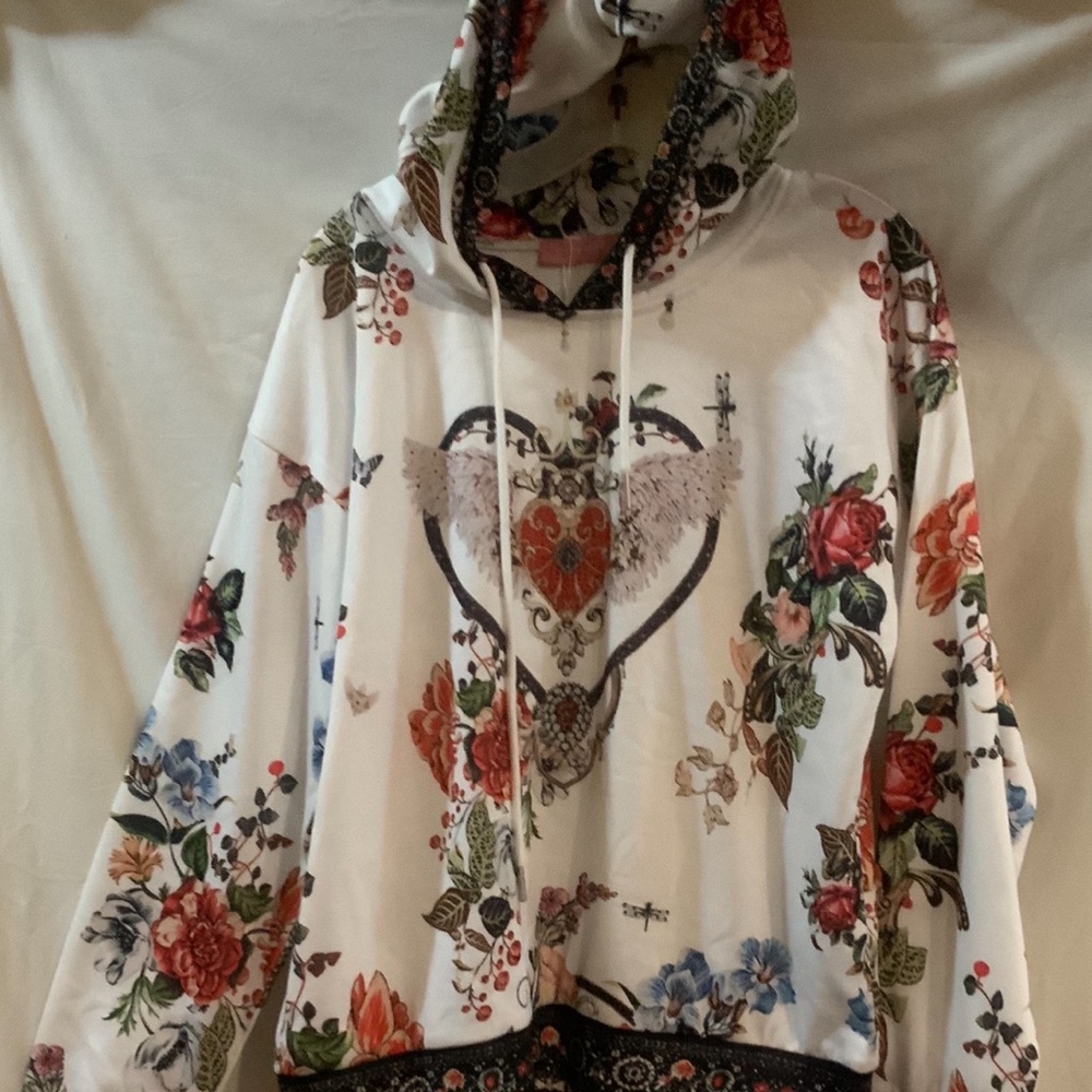 Floral sweatshirt